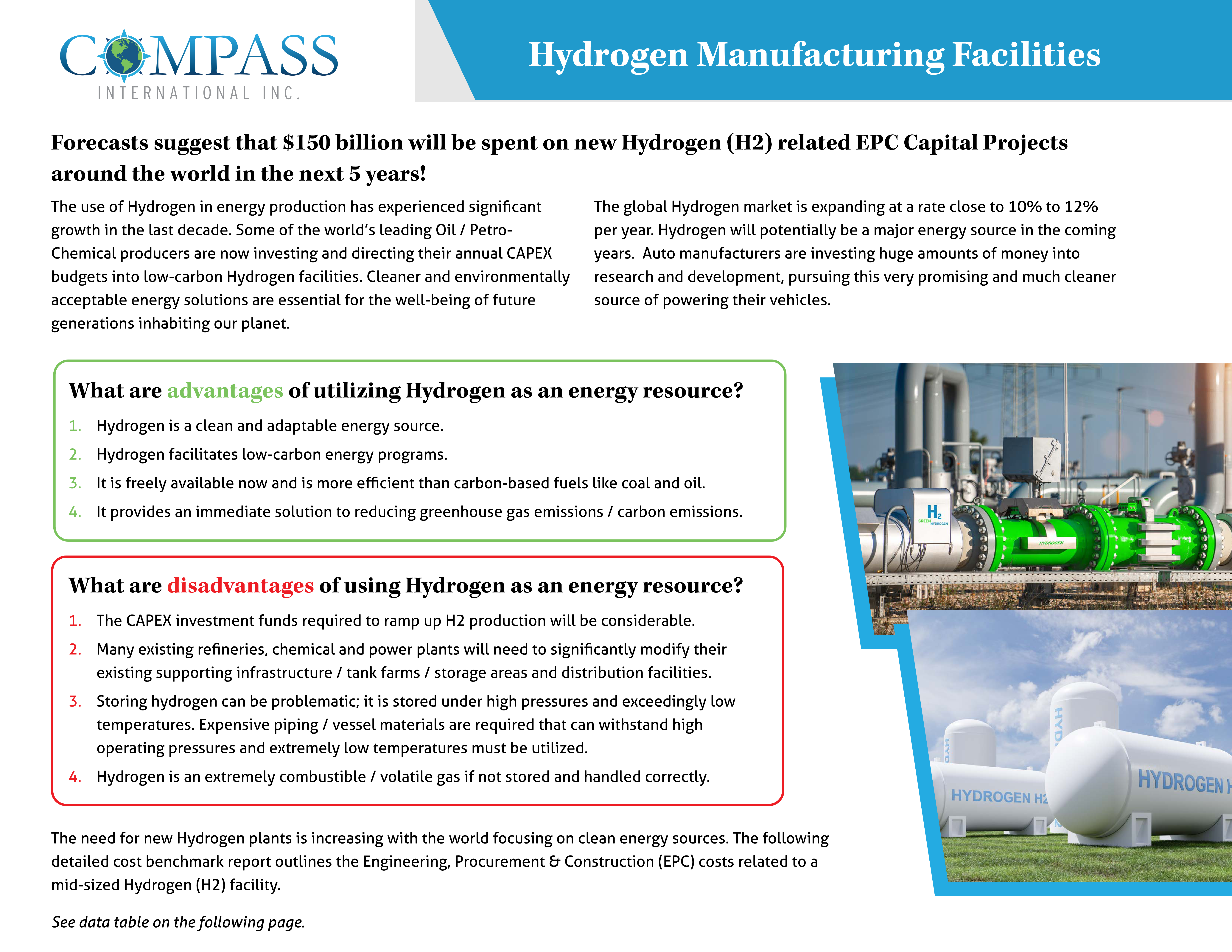 Hydrogen Manufacturing Facilities preview