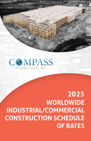 2025 Worldwide Industrial / Commercial Construction Schedule of Rates Database